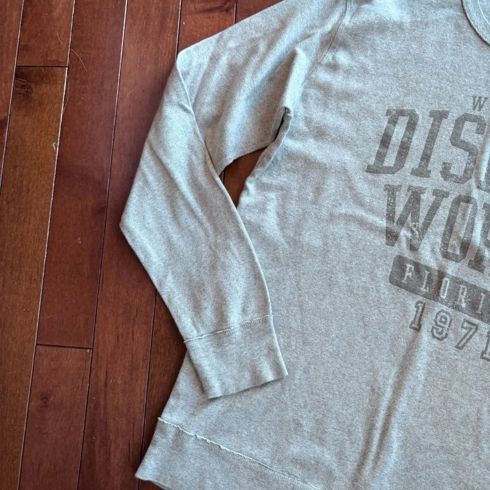 Disney Parks Heather Gray Sweatshirt